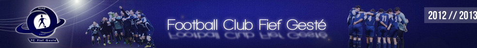 Site Internet officiel du club de football FOOTBALL CLUB FIEF GESTE